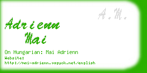 adrienn mai business card